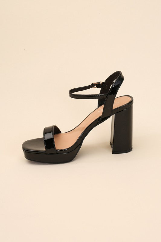 FINN-1 Ankle Strap Heel