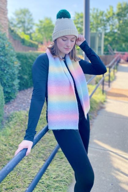 Unicorn In My Dream Cozy Knit Scarf